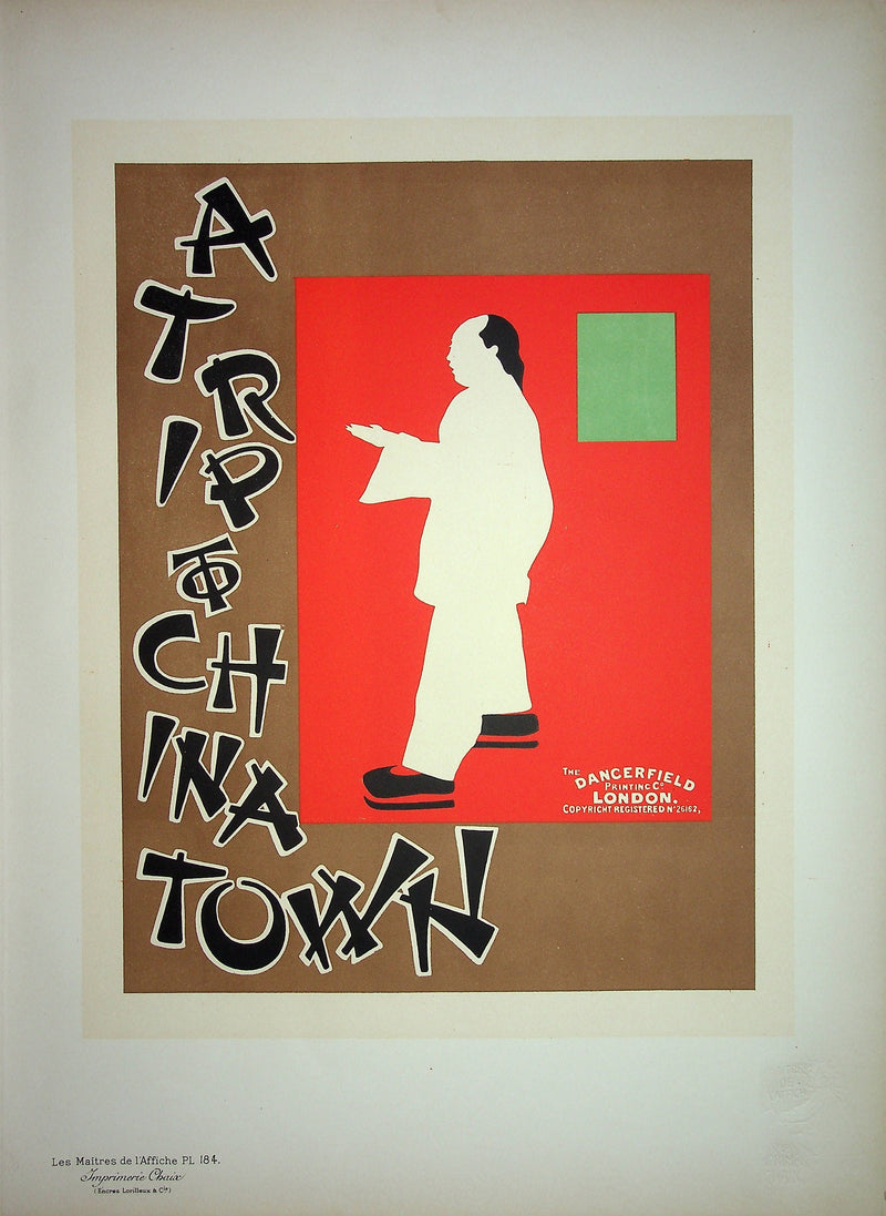 J. & W. BEGGARSTAFF : A trip to Chinatown, Lithographie originale signée