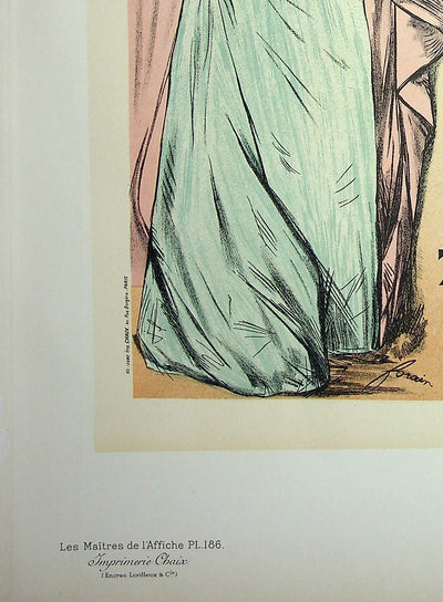 Jean-Louis FORAIN : La parisienne du siècle, Lithographie originale signée