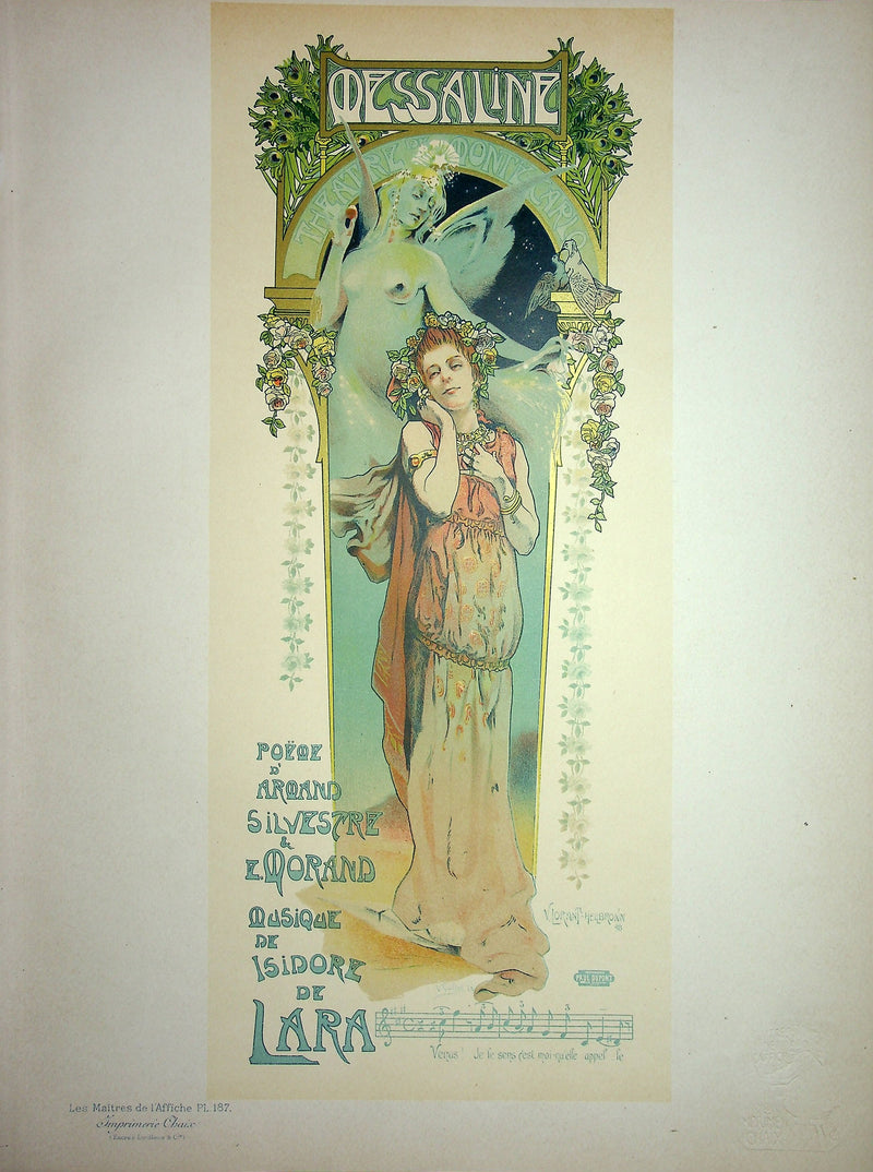 Vincent LORANT-HEILBRONN : Messaline, Lithographie originale signée