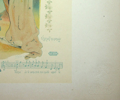 Vincent LORANT-HEILBRONN : Messaline, Lithographie originale signée