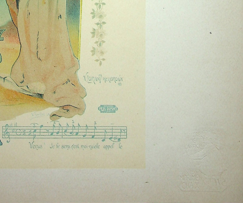 Vincent LORANT-HEILBRONN : Messaline, Lithographie originale signée