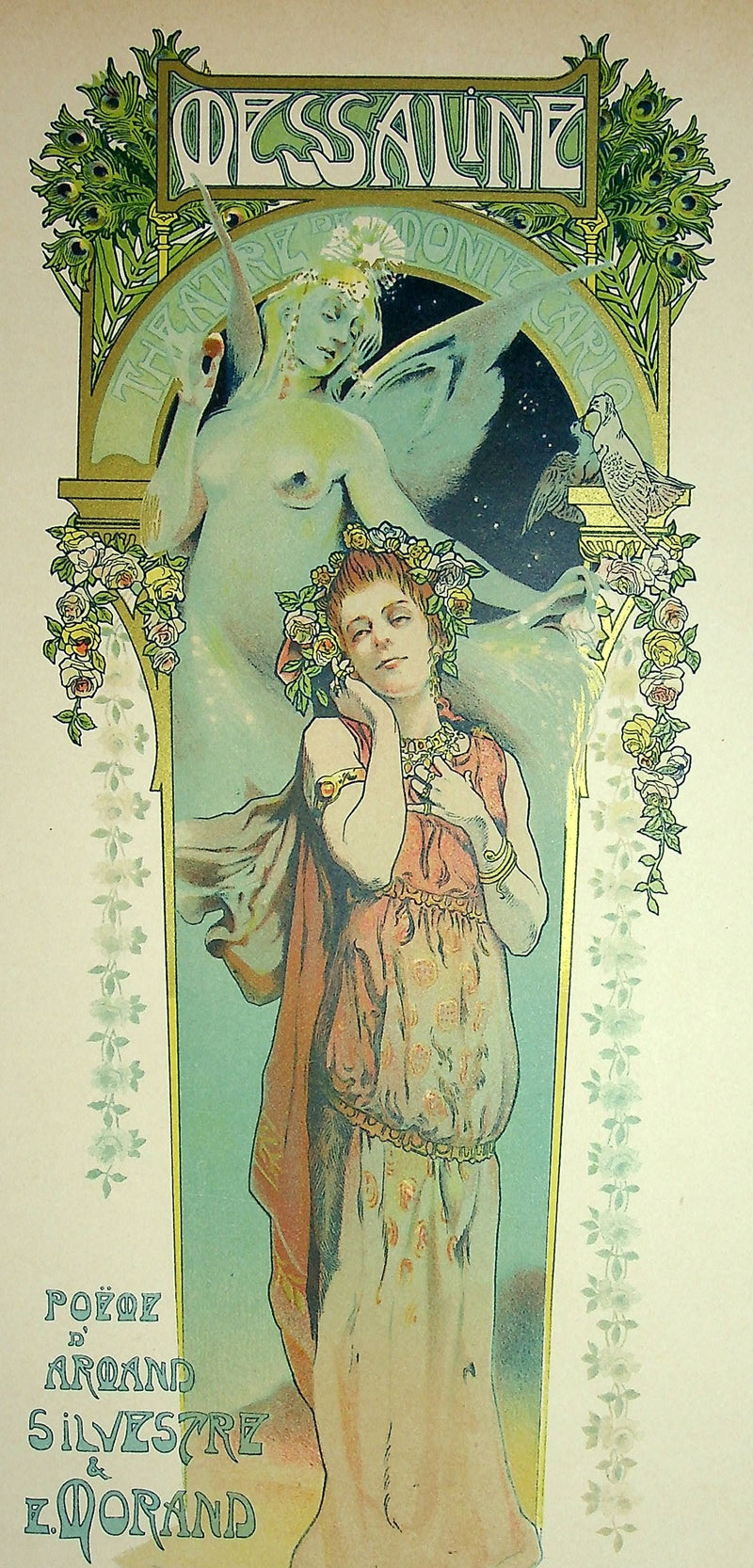 Vincent LORANT-HEILBRONN : Messaline, Lithographie originale signée