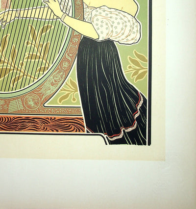 Guiseppe BOANO : Teatro Regio Torino, Lithographie originale signée