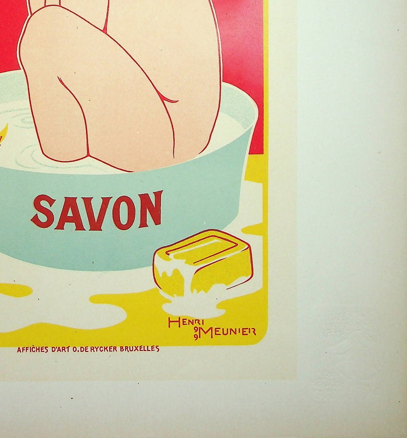 Georges MEUNIER : Savon Starlight, Lithographie originale signée