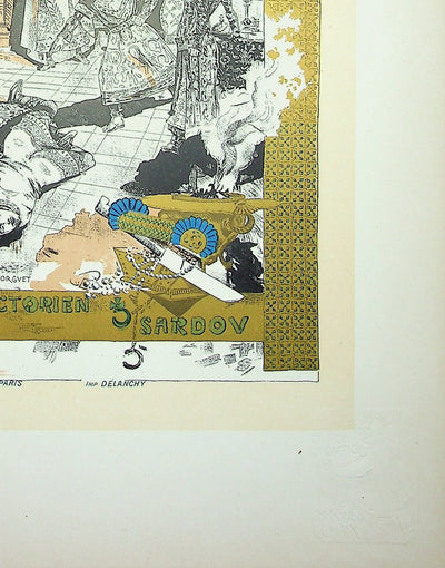 Manuel ORAZI : Theodora, Lithographie originale signée