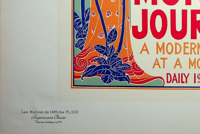 Louis John RHEAD : The Morning Journal, Lithographie originale signée