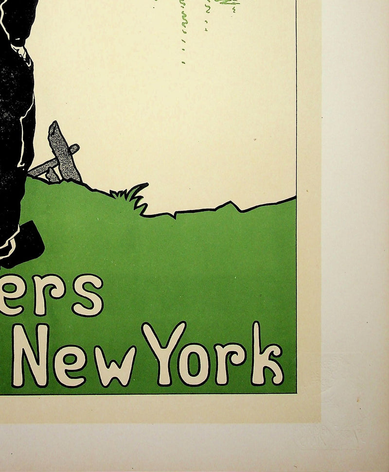 Henri CASSIERS : Traversée transatlantique, Lithographie originale signée