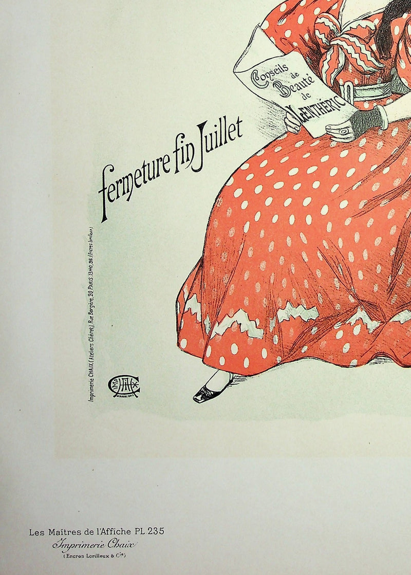Auguste ROEDEL : La  coiffure de l’élégance, Lithographie originale signée