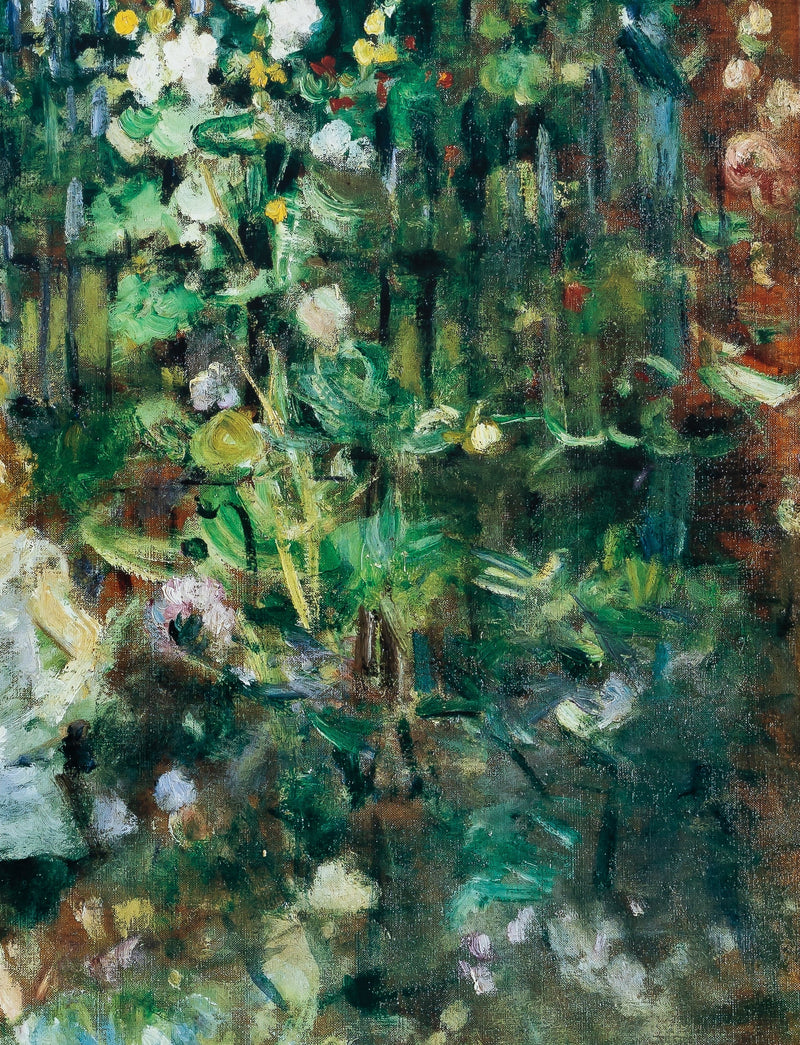 Berthe MORISOT : Enfant dans le jardin de roses, Affiche originale d&