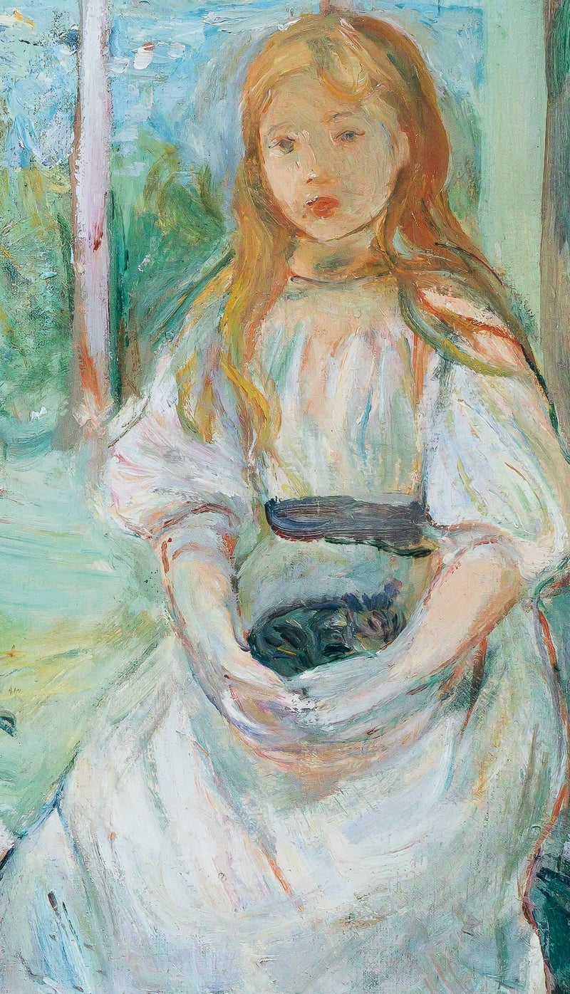 Berthe MORISOT : Jeunes filles à la fenêtre, Affiche originale d&