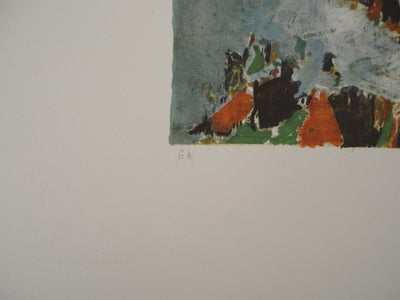 Jean POUGNY : L'arlequin, Lithographie originale signée