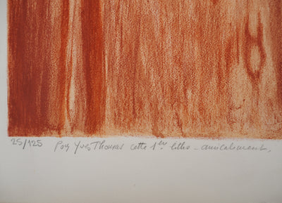 Yolande BOIGONTIER : Nu féminin, Lithographie originale signée
