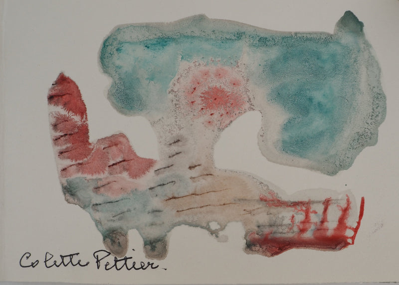 Colette PETTIER: Renaissance, Original signierter Kupferstich