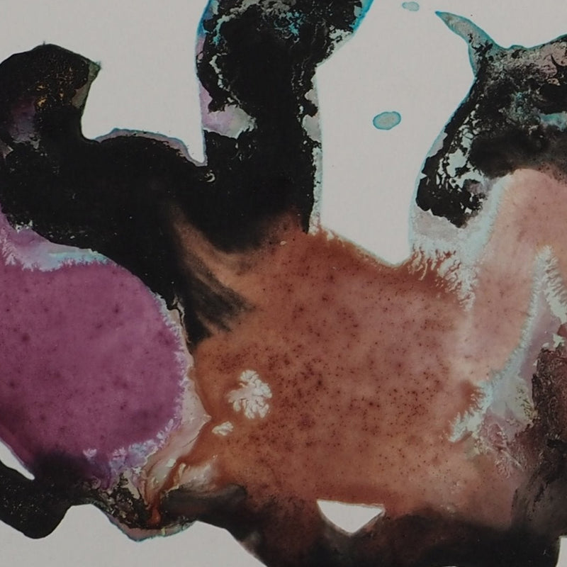 Colette PETTIER : Créature de la nuit, Aquarelle originale signée