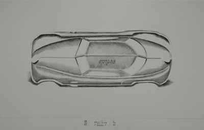 Jacques MURON: Discipline, Original signed engraving