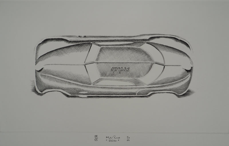 Jacques MURON: Discipline, Original signed engraving
