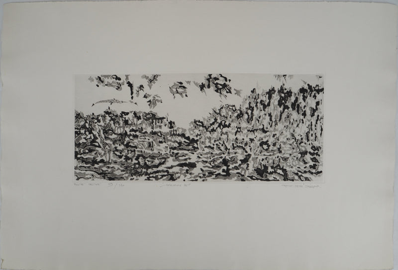 Claude-Jean DARMON : Horizon, Gravure originale signée