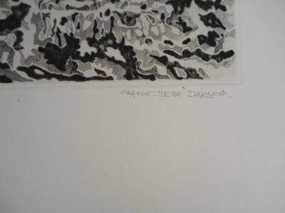 Claude-Jean DARMON : Horizon, Gravure originale signée