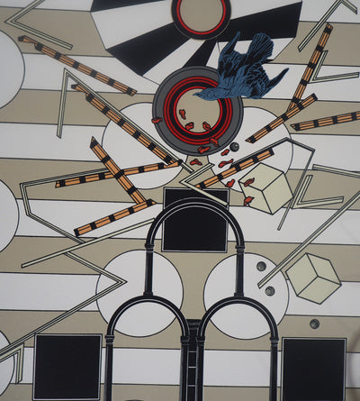 Alain LE YAOUANC : Les portes mimétiques, Lithographie originale signée
