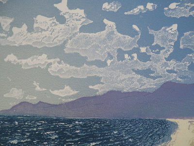 Roland LAFORCADE : La Rhune, Gravure originale signée