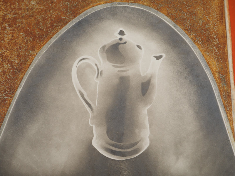 Marcel FIORINI : La cafetière, Gravure originale signée