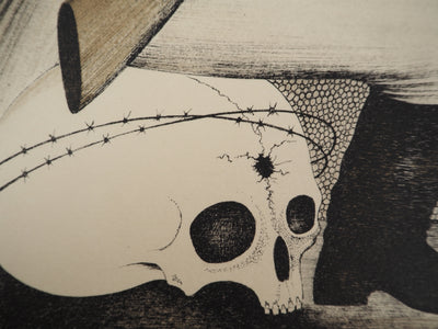 Mikhail CHEMIAKIN : Le garde, Lithographie originale
