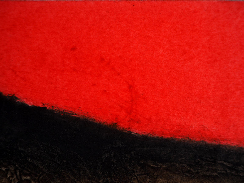 Erik BERSOU : Il y a parfois, Gravure originale signée