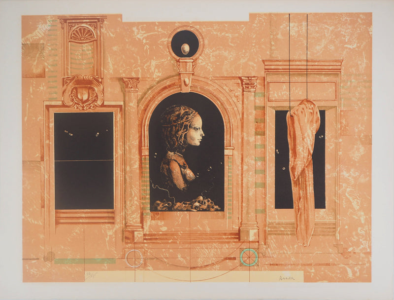 BT Hiroshi ASADA: Time and Dust, Original Signed Etching