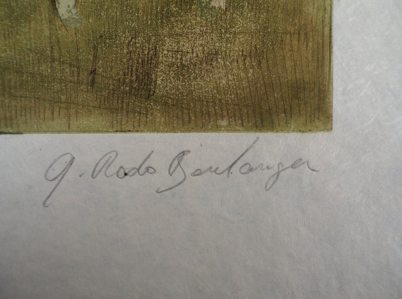 Graciela RODO BOULANGER : Le ballet  - Gravure originale signée