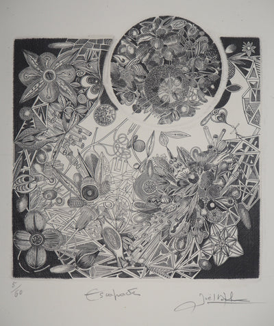 Joêl ROCHE : Escapade, Gravure originale signée