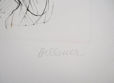 Hans BELLMER : Abstraction érotique - Gravure originale signée