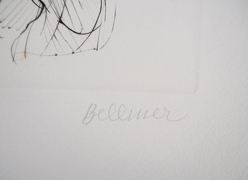 Hans BELLMER : Abstraction érotique - Gravure originale signée