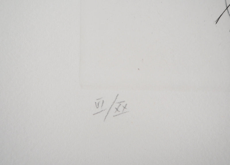 Hans BELLMER : Abstraction érotique - Gravure originale signée
