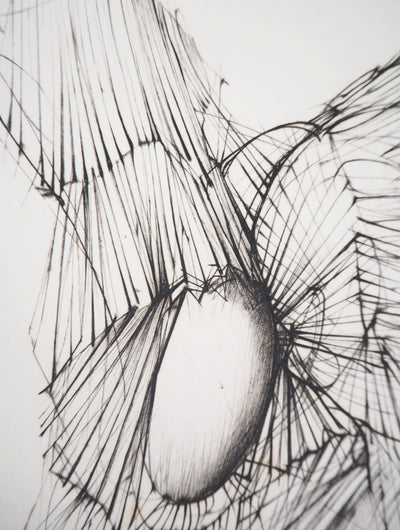 Hans BELLMER : Abstraction érotique - Gravure originale signée