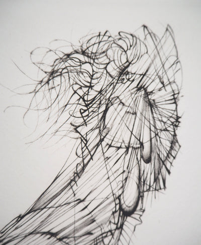 Hans BELLMER : Abstraction érotique - Gravure originale signée