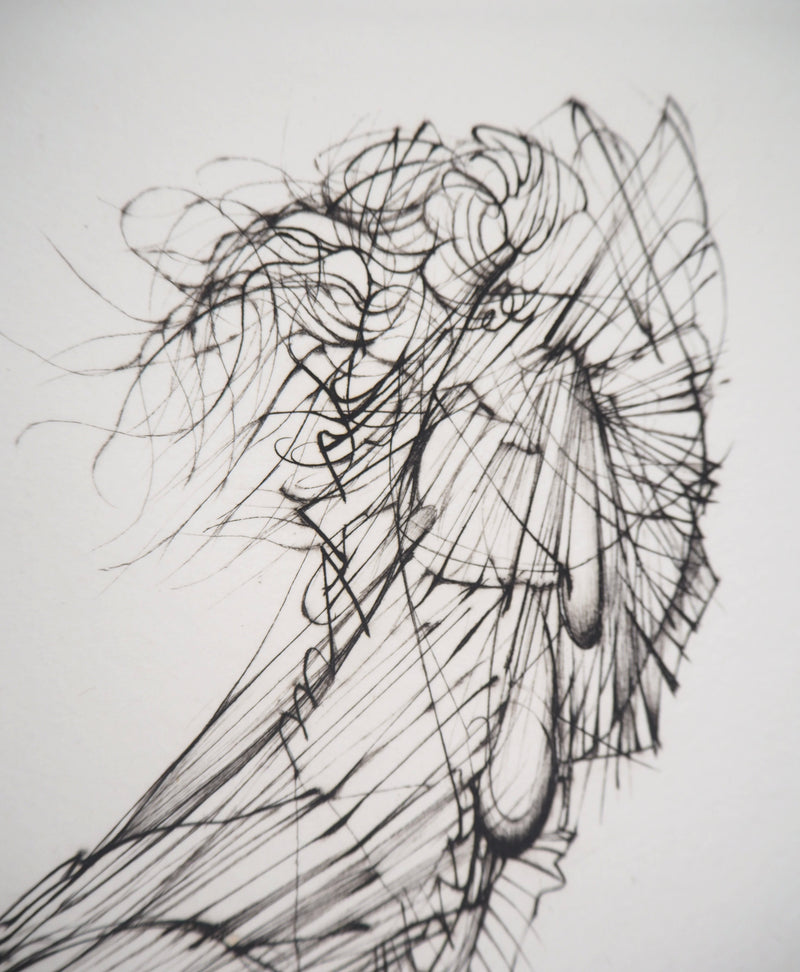 Hans BELLMER : Abstraction érotique - Gravure originale signée