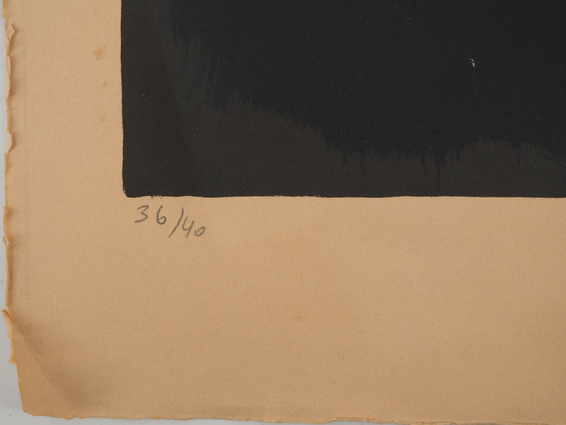 Guy BARDONE: In the heart of nature, Original signed lithograph
