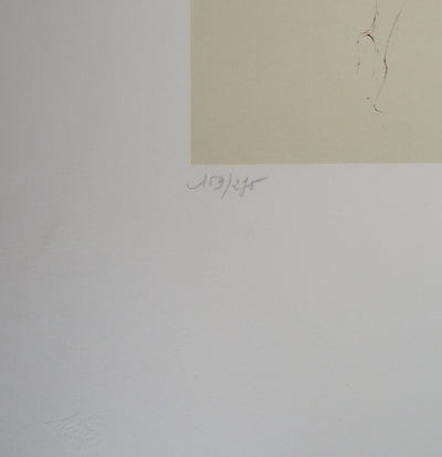 Leonor FINI : En tension, Gravure originale signée
