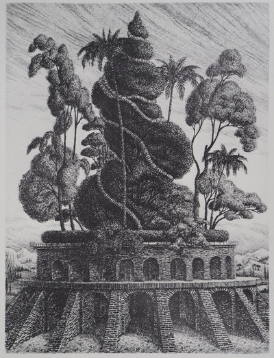 AF François HOUTIN: Insel der Hoffnung, Originalplakat aus der Zeit