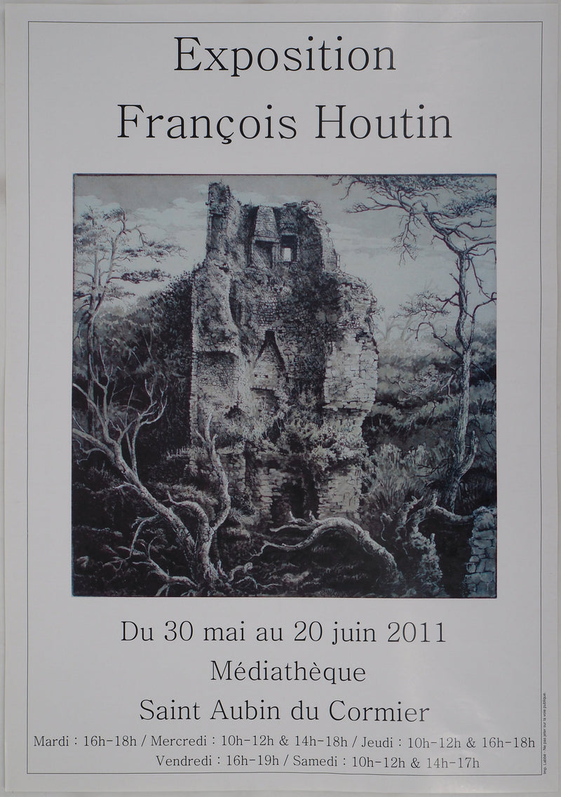 AF François HOUTIN: Insel der Hoffnung, Originalplakat aus der Zeit