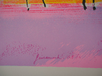 Paul GUIRAMAND: Adam and Eve, Original signed lithograph