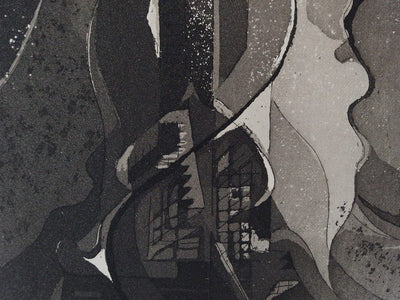 Christian d’ESPIC : Baucis, Gravure originale signée