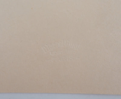 Mily POSSOZ : Tête de fillette, Gravure originale signée