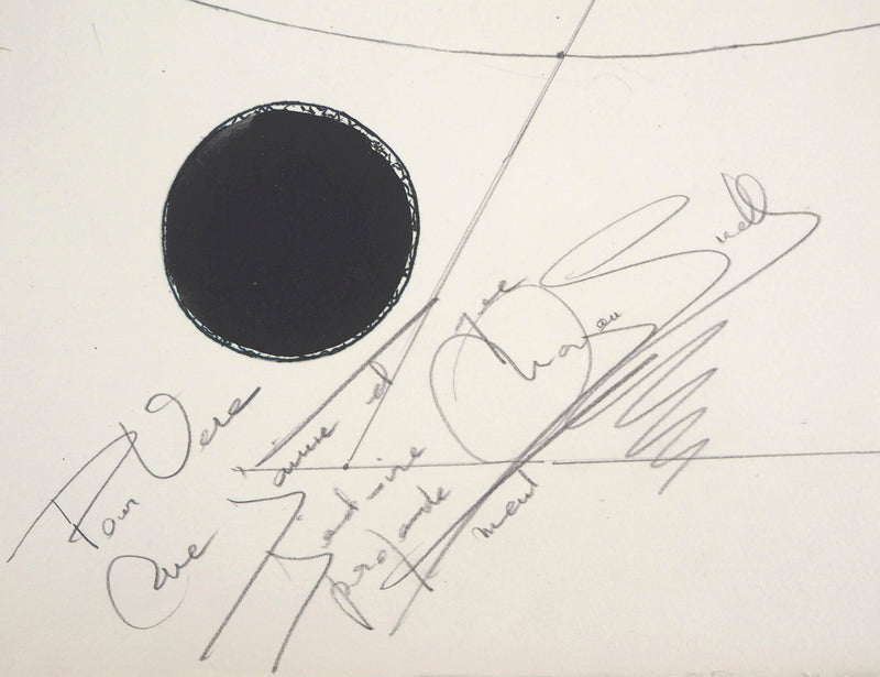 BT Maria MORGAN, SNELL: Der Mann und der Löwe, Original signierte Lithographie