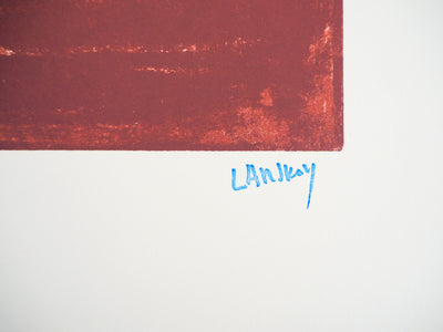 André LANSKOY : Les propriétaires, Lithographie originale signée