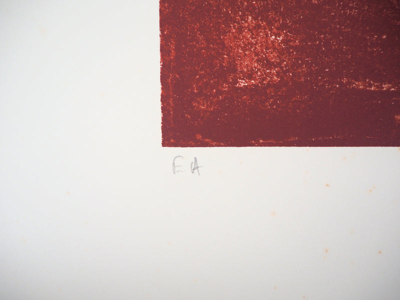 André LANSKOY : Les propriétaires, Lithographie originale signée