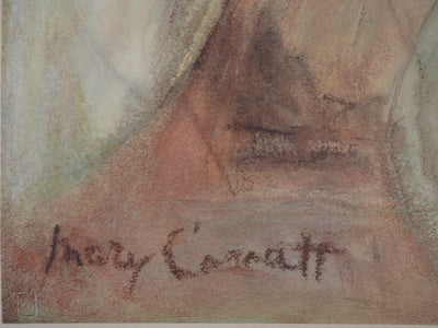Mary CASSATT : Tendresse maternelle : Mère et enfant, Lithographie signée