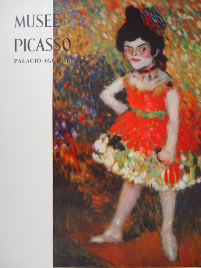 Pablo PICASSO : La danseuse naine, Affiche originale (photo de détail 2) - Crédit photo : Galerie Art.Paris