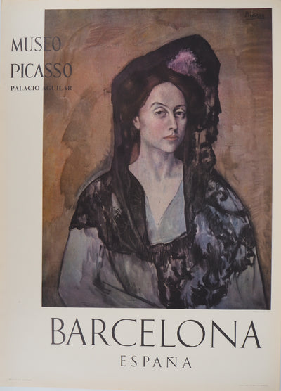 Pablo PICASSO : Madame Canals, Affiche originale (vue générale) - Crédit photo : Galerie Art.Paris