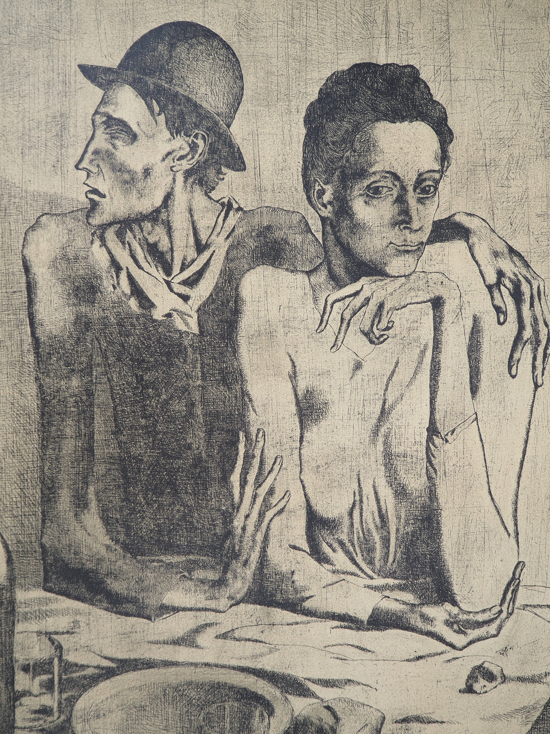 Pablo PICASSO: The Frugal Meal, Original Poster – art.paris